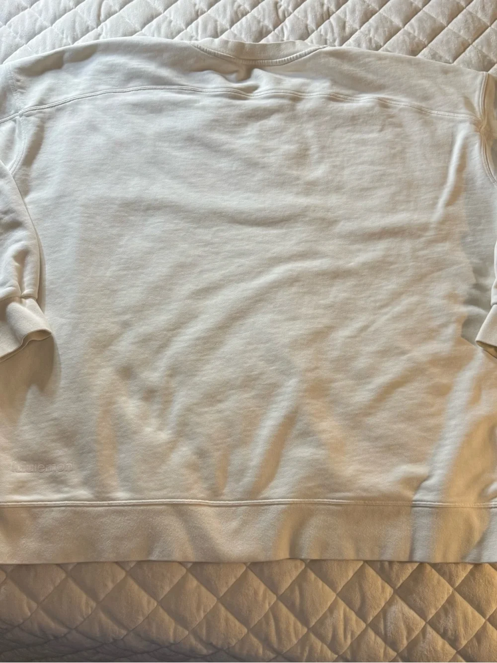 Lululemon Embossed Wordmark Oversized Crewneck Pullover Size 14